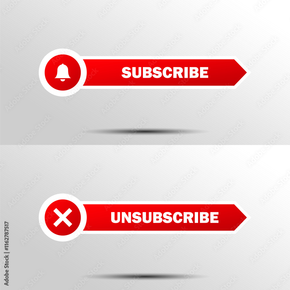 Subscribe Button Vector Art Icons and Graphics design Subscribe Button Vector Art Icons and Graphics design
