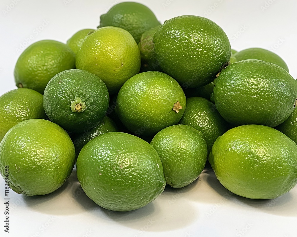 Juicy Green Limes Pile, Fresh Citrus Fruits, Vibrant Lime Group, Healthy Food, Lime Stack Juicy Green Limes Pile, Fresh Citrus Fruits, Vibrant Lime Group, Healthy Food, Lime Stack