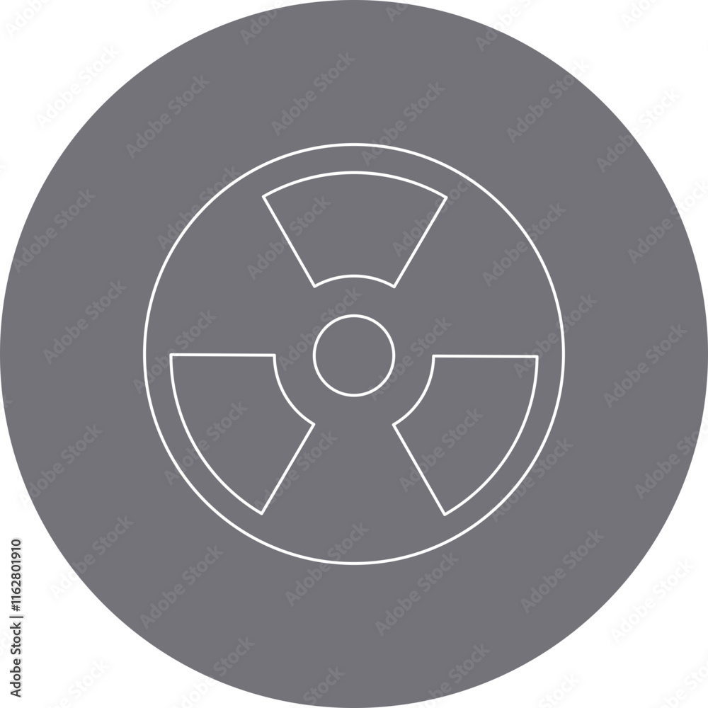 Hazard icon single vector illustration Hazard icon single vector illustration