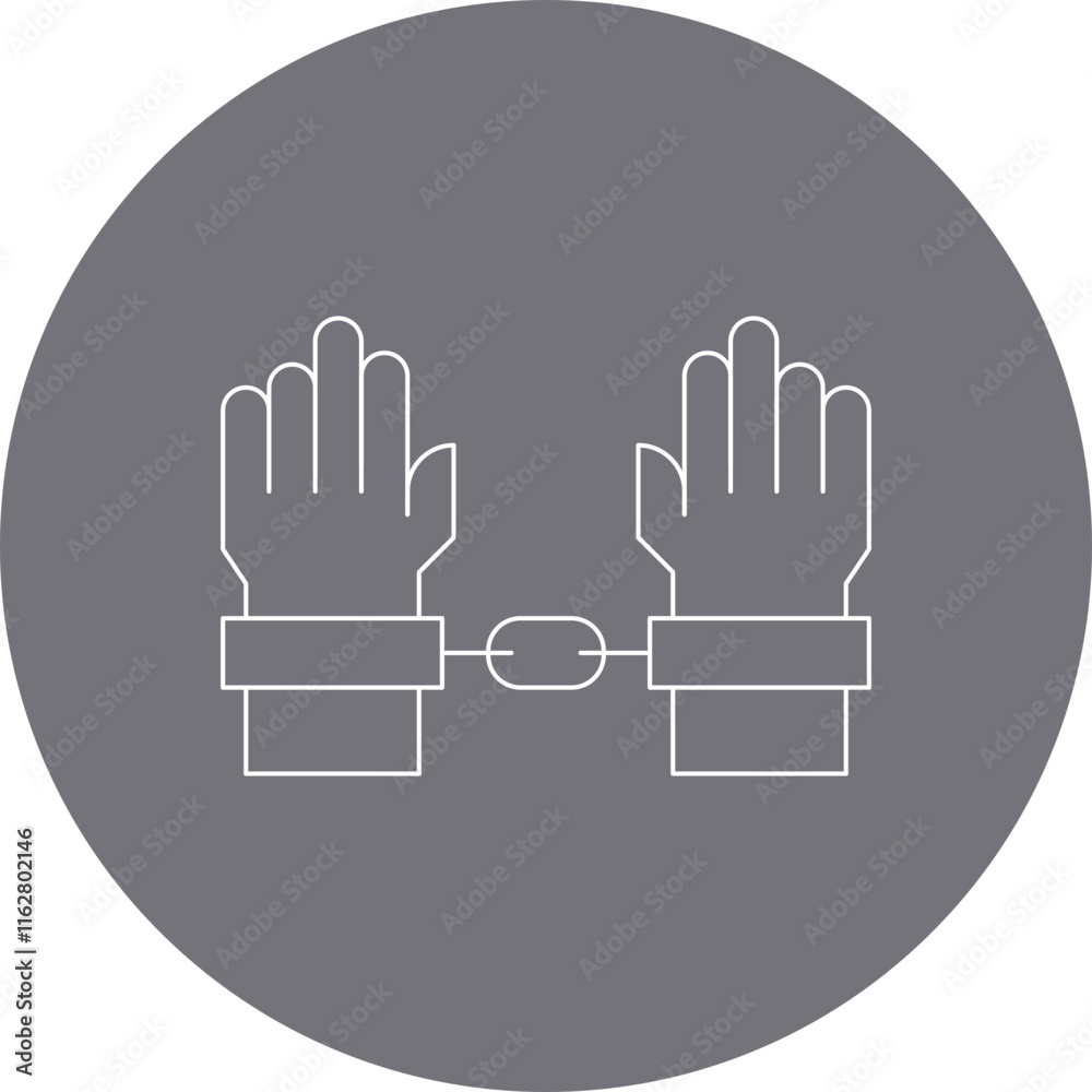 Slavery icon single vector illustration Slavery icon single vector illustration
