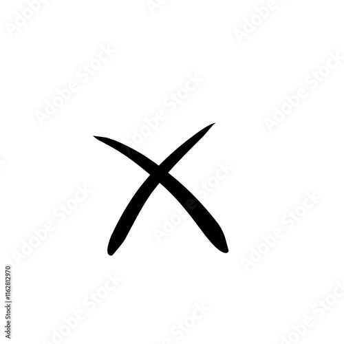 Cross symbol Cross sign icon. Vector icon for website, app or multimedia