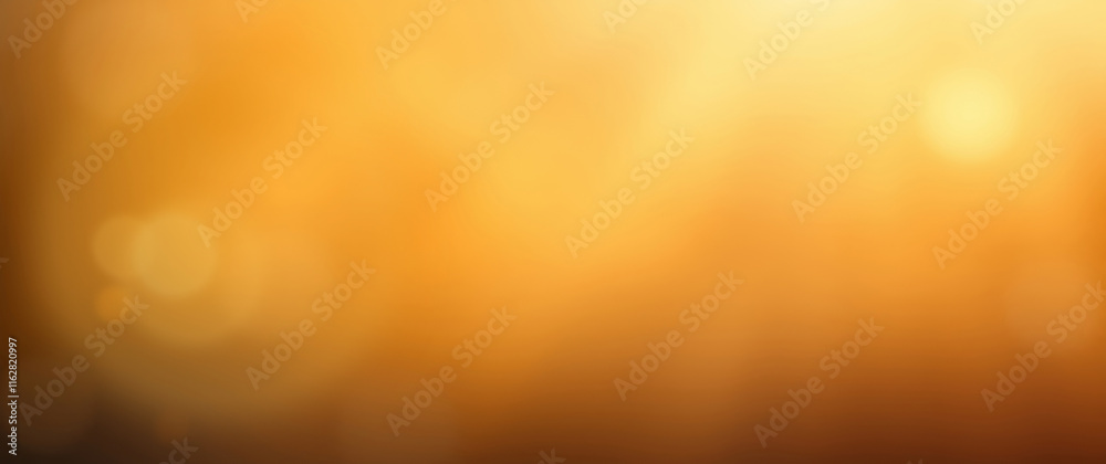 Fototapeta premium Blurred golden background creating warm and inviting atmosphere