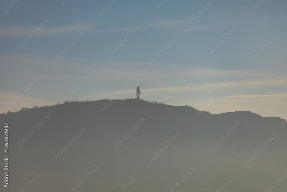 Fototapeta premium Devin transmitter on Palava territory