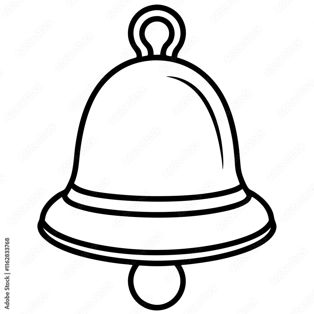 Ring the Start – Clean School Bell Vector Design Ring the Start – Clean School Bell Vector Design