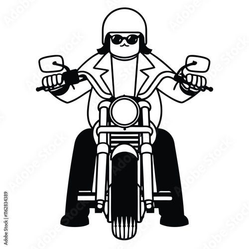 motorcycle vector