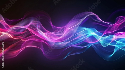 Wallpaper Mural abstract art, vibrant colors, digital background with swirling patterns and textures, deep blues, pinks, and purples create a dynamic visual experience, perfect for a modern aesthetic  Torontodigital.ca