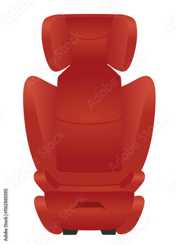 Kids car seat. vector illustration