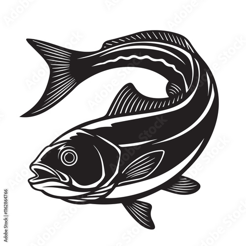 fish vector silhouette