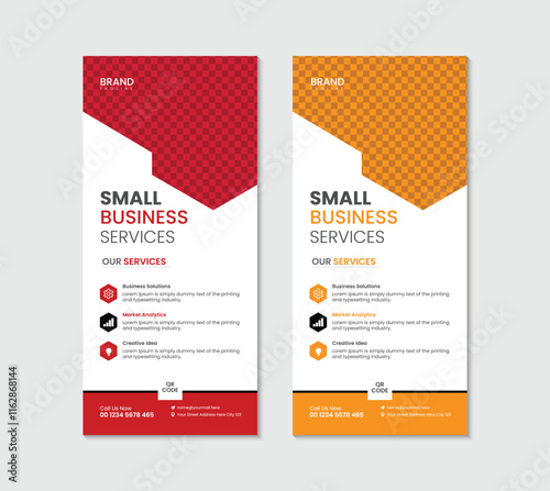 Business Rack Card Design Template