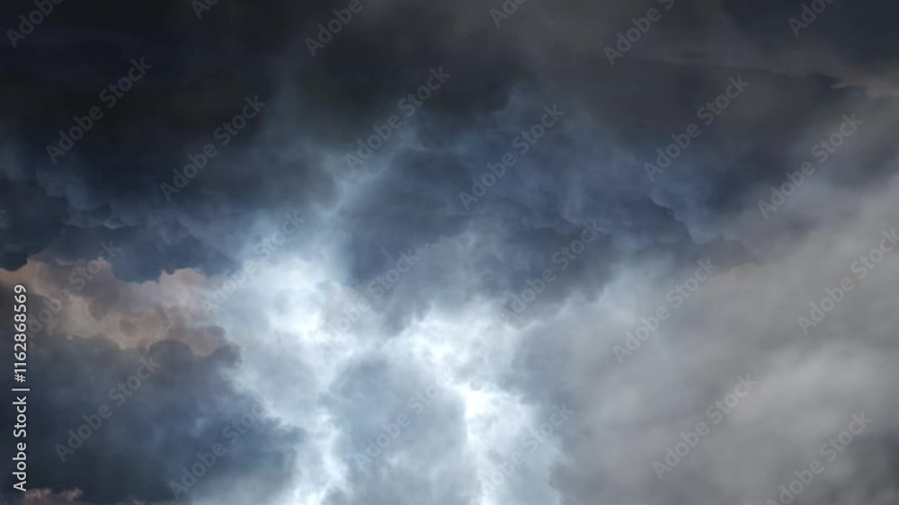 lightning strikes in the dark sky during a storm lightning strikes in the dark sky during a storm