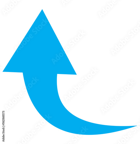 Free Download Blue arrow icon. Blue long curved arrow on white background. Long arrow. Curved arrow. Set long blue curve arrow icon vector . blue curve arrow icon set. long arrow icon set. curve arrow vector  - GFXLoad