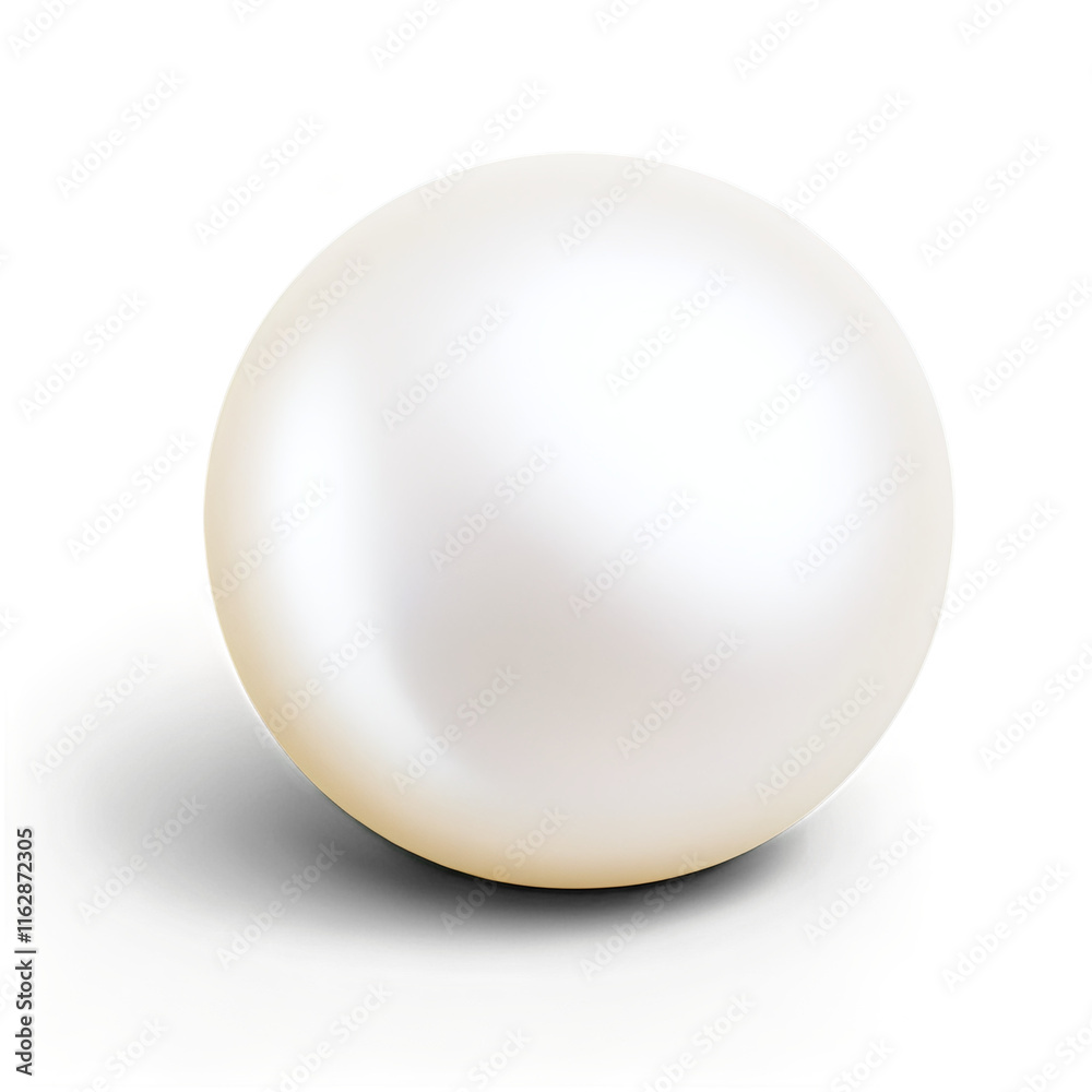 white pearl isolated on transparent background white pearl isolated on transparent background