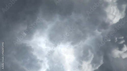 lightning strikes in the dark sky during a storm