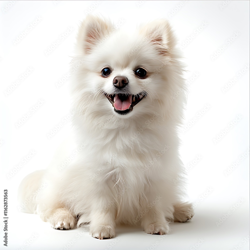 araffe dog sitting on a white surface with a white background araffe dog sitting on a white surface with a white background