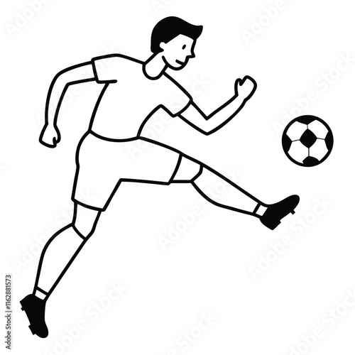 football player silhouette
