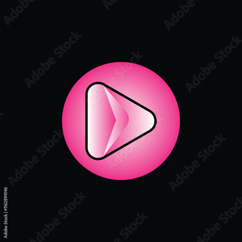 video play logo, Video player abstract logo, vector Media Play Logo Design, Media Player Logo Icon, Modern Play Button, Play button media logo icon, media play technology icon