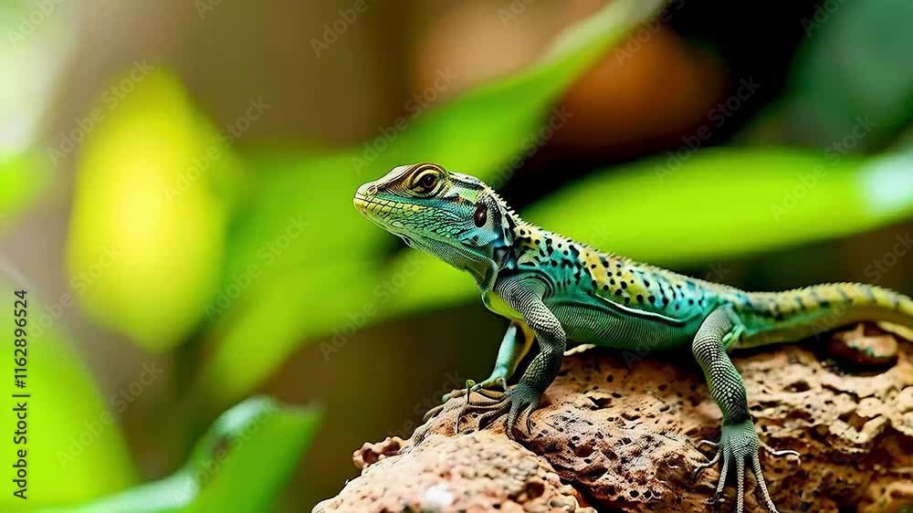 a blue iguana climbing a tree a blue iguana climbing a tree