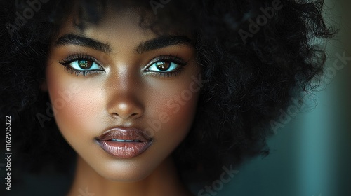 Portrait of a beautiful woman.
