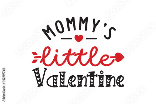 Retro Valentines Day SVG Typography Design