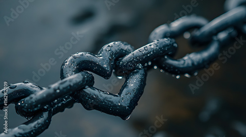 Chain love valetines day, loving strengh  photo