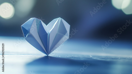Origami heart