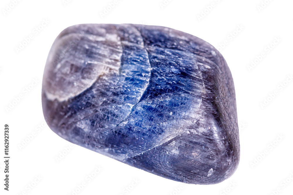 sapphire mineral stone on white background close up sapphire mineral stone on white background close up