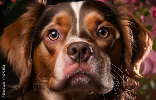 
portrait photographs of beautiful dogs photo