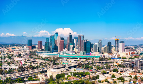 Los Angeles California Drone Aerial