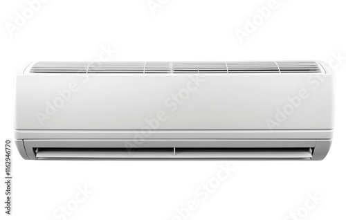 air conditioner on white background photo