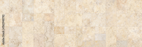 Beige stone tile pattern with subtle textures
