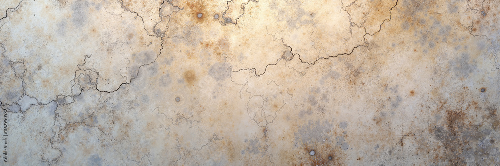 Obraz premium Weathered cracked surface with earthy textures 