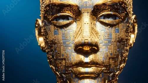 Blurred Image of a Cityscape at Night