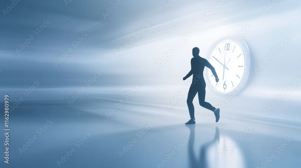 Concept of time and urgency in modern life. Concept of time and urgency in modern life.