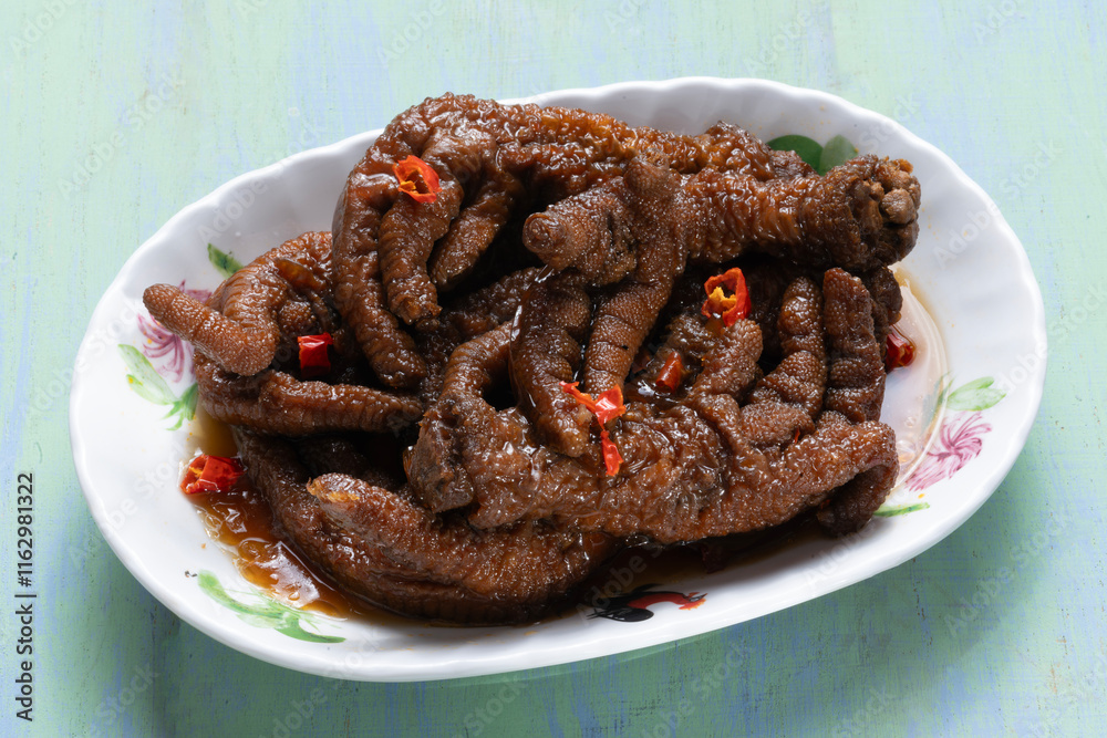 chinese dim sum favorite chicken feet