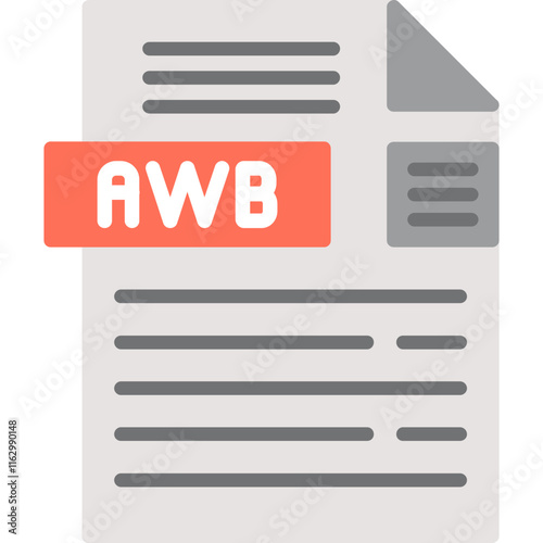 AWB File Format Icon photo