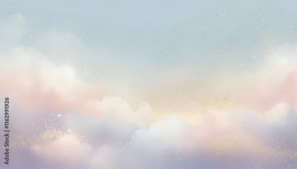 Soothing Pastel Blended Background with Light Haze Soothing Pastel Blended Background with Light Haze