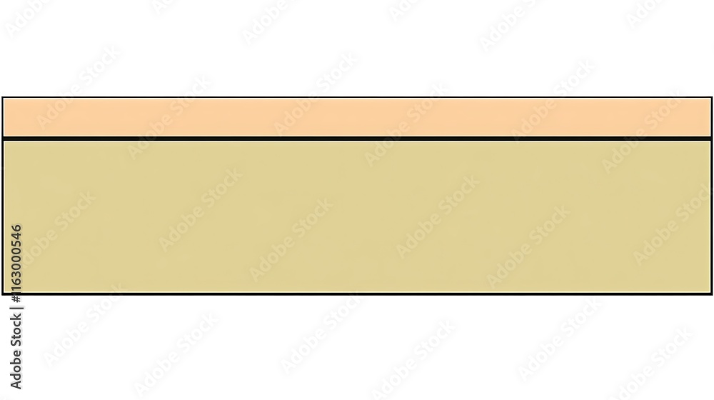 Abstract image of two tone beige rectangle Abstract image of two tone beige rectangle