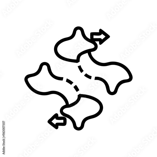 Represents flow, creativity, or natural movement