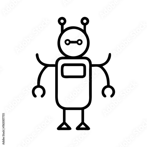A robot icon representing automation or technology.