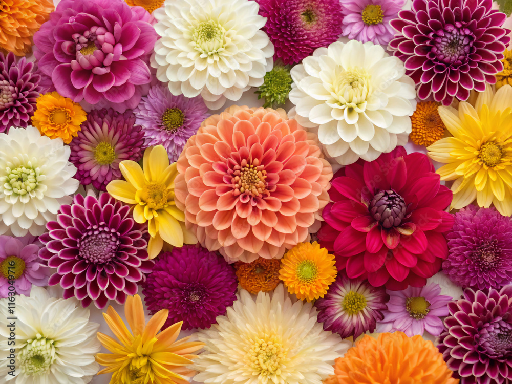 Fototapeta premium bouquet of flowers