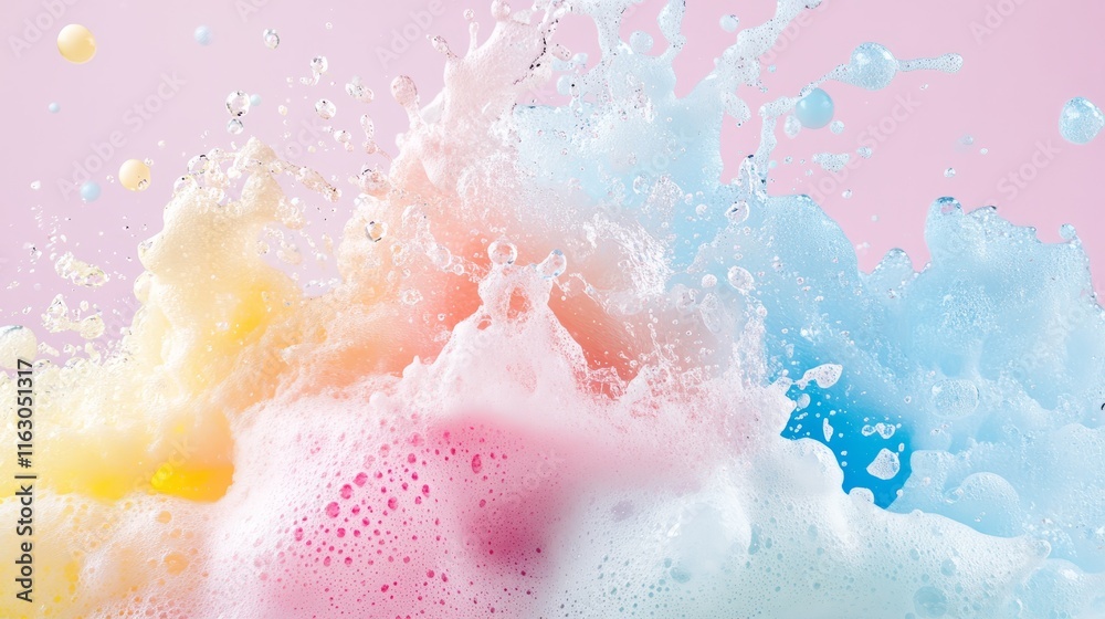 colorful foam colorful foam