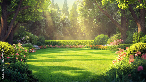 Fototapeta Naklejka Na Ścianę i Meble -  garden in the park