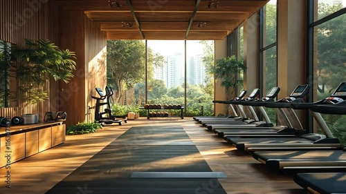 Sunrise Yoga and Fitness Studio with Panoramic Views