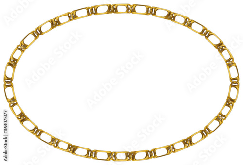 gold frame for text, gold frame with isolated ring, gold frame with rings
