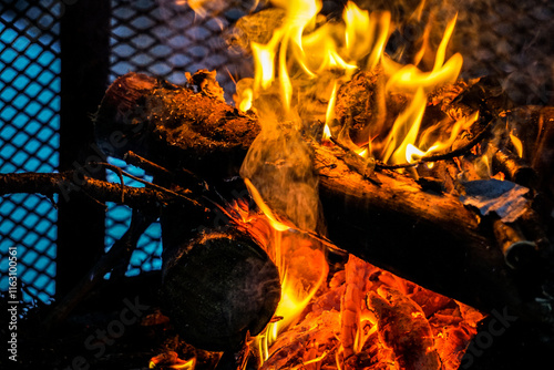 Winter Campfire