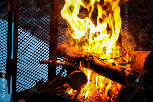 Winter Campfire