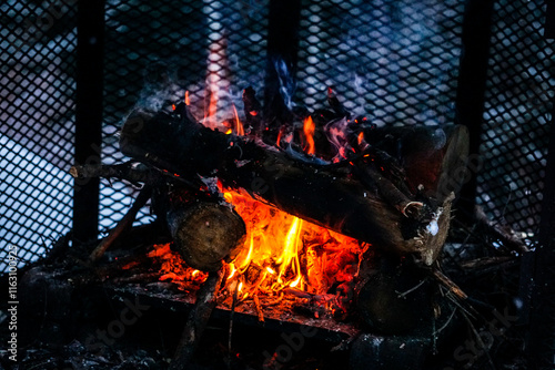 Winter Campfire