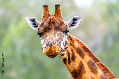 Rothschild giraffe - that face photo