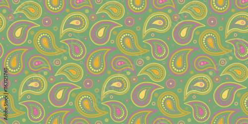 Repeating clothing, lovely summer. Romantic linen at ethnicity sample. Fabric swirl of geometric classical.