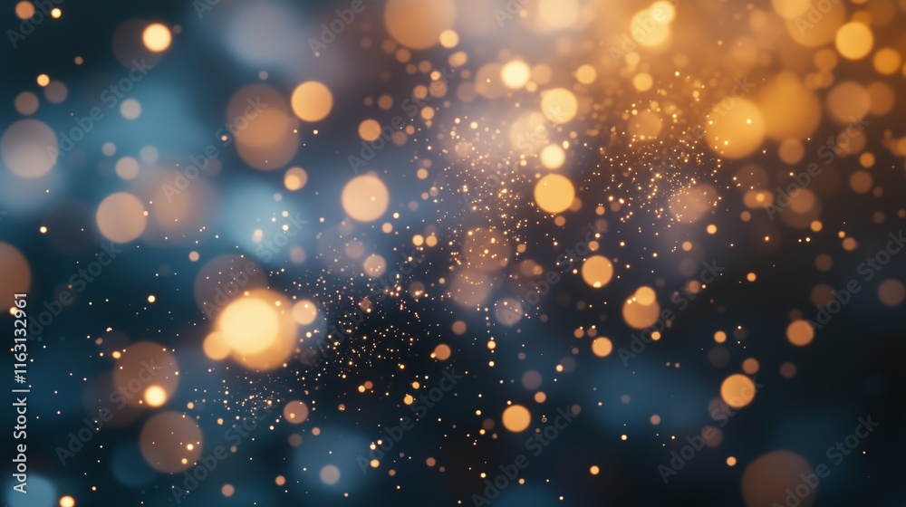 Elegant golden and blue bokeh light abstract background
Elegant golden and blue bokeh light abstract background